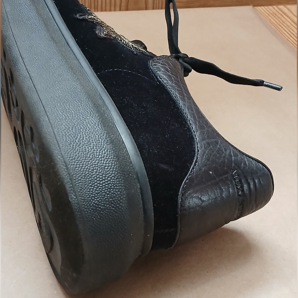 Alexander MQueen Black Men's Sneakers US9 EU 43 - Picture 9 of 16